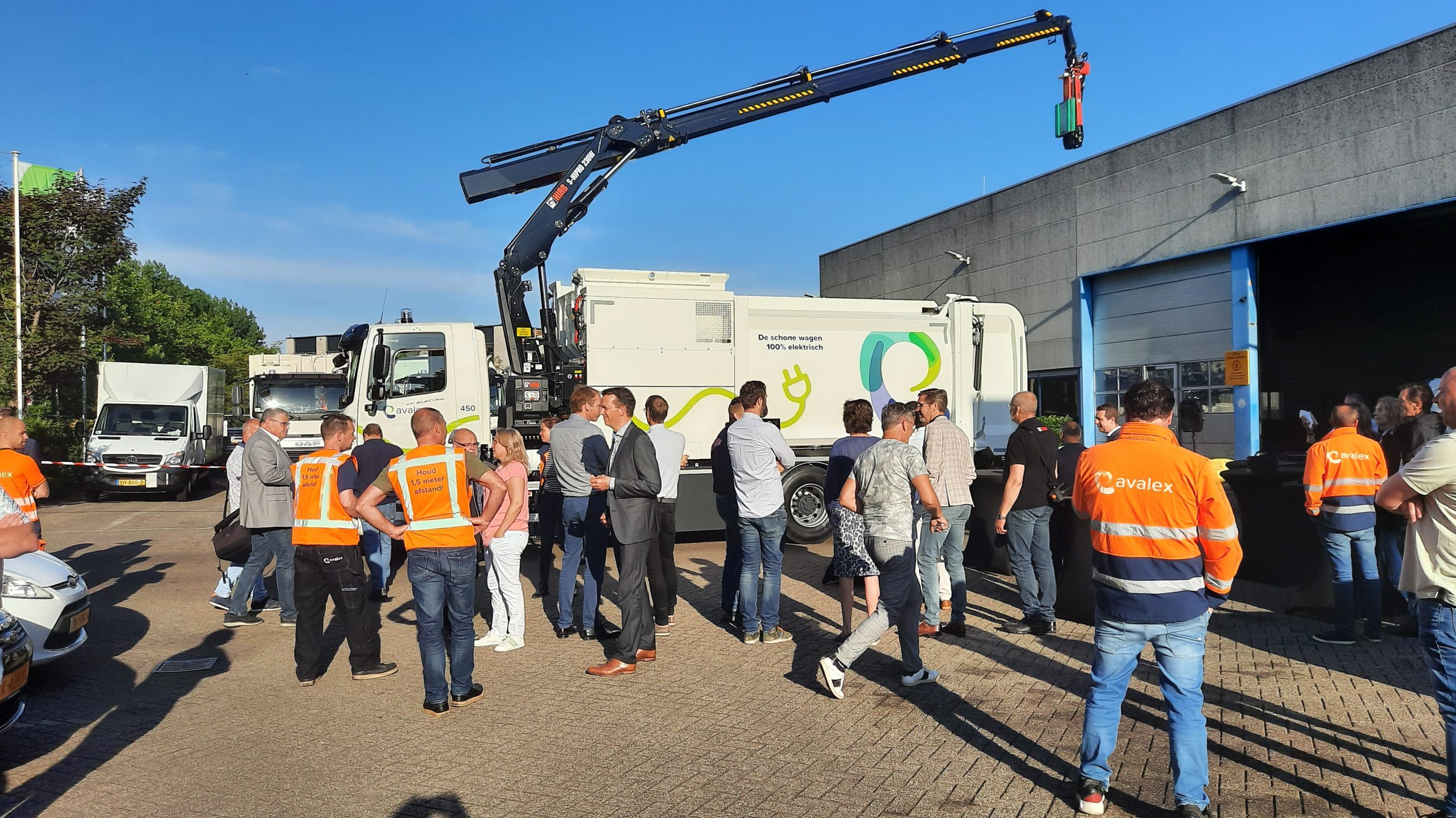 Avalex zet eerste elektrische vuilniswagen in